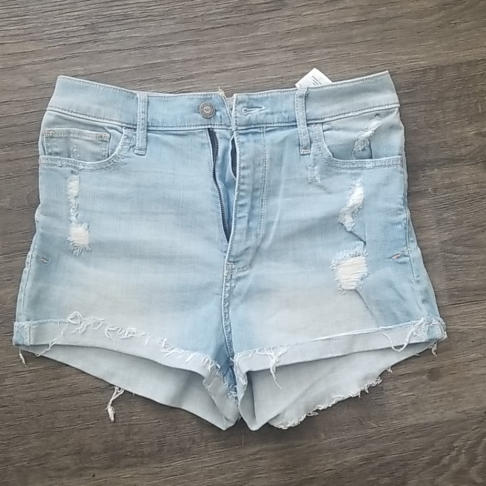 High waisted shorts